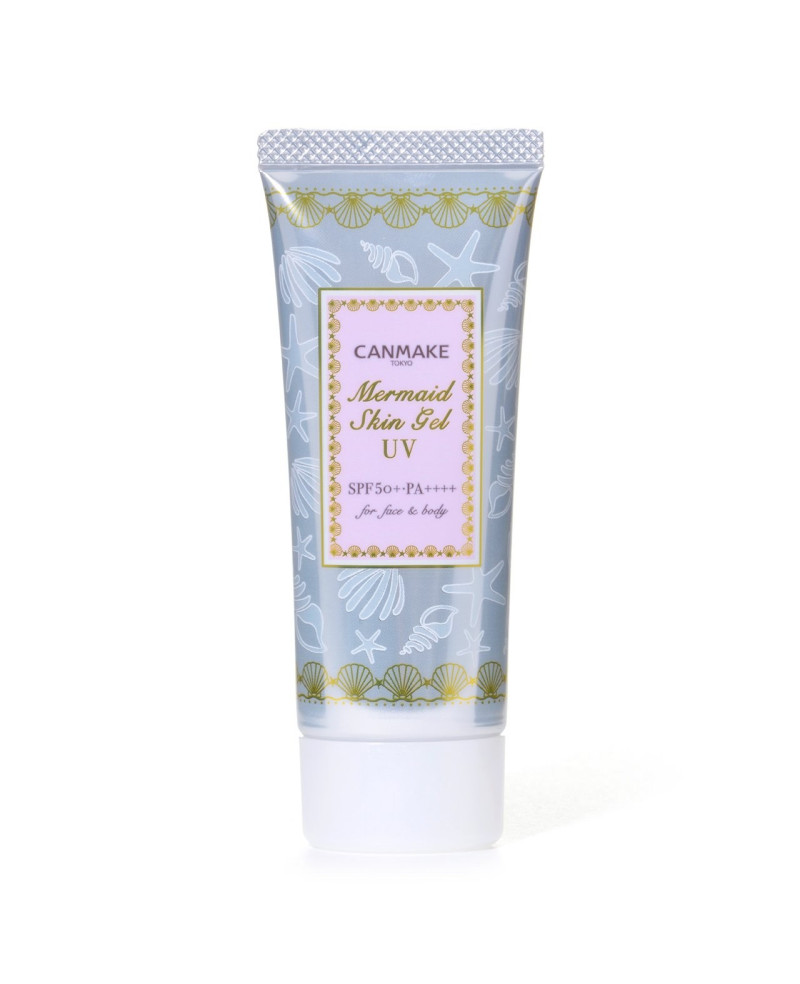 Canmake mermaid gel SPF50+ gels pret sauli 40g 01clear