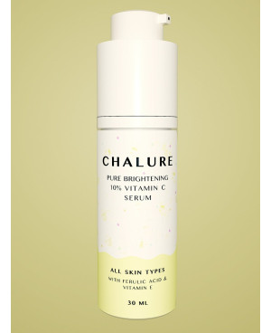 Chalure ādu gaišinošs 10% C vitamīna serums ar ferulīnskābi un VIT. E
