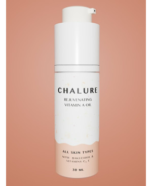 Chalure vitamīna A eļļa ar bakučiolu un vitamīniem C & E