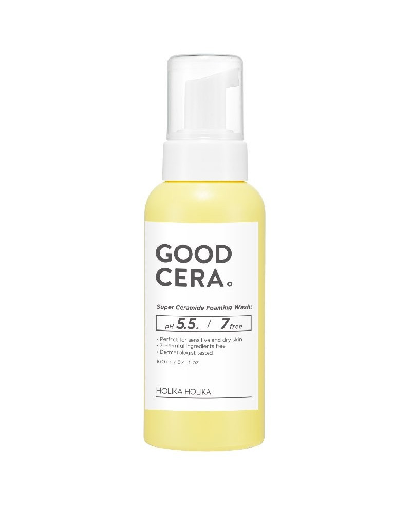 Holika Holika Good cera super ceramide tīrīšanas līdzeklis 160ml