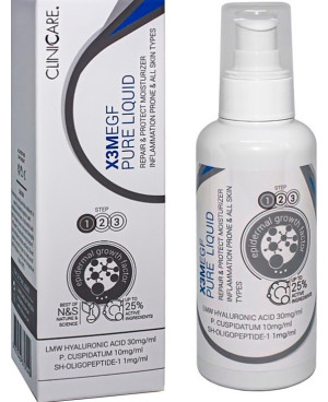 CLINICCARE X3MEGF tīrs toniks 100ml.