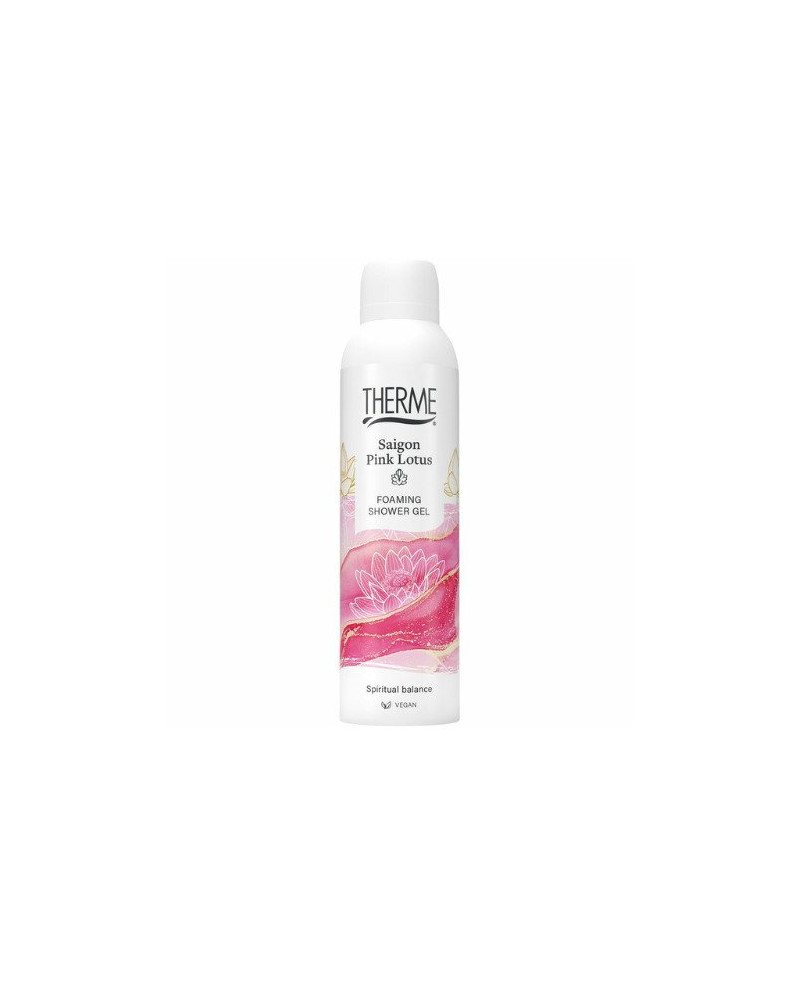 Therme Saigon Pink Lotus dušas putas, 200 ml.