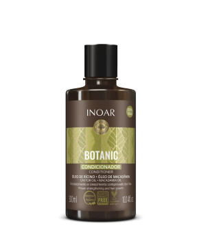 INOAR Botanic Conditioner - matu stiprinošs kondicionieris ar rīcineļļu 300 ml.