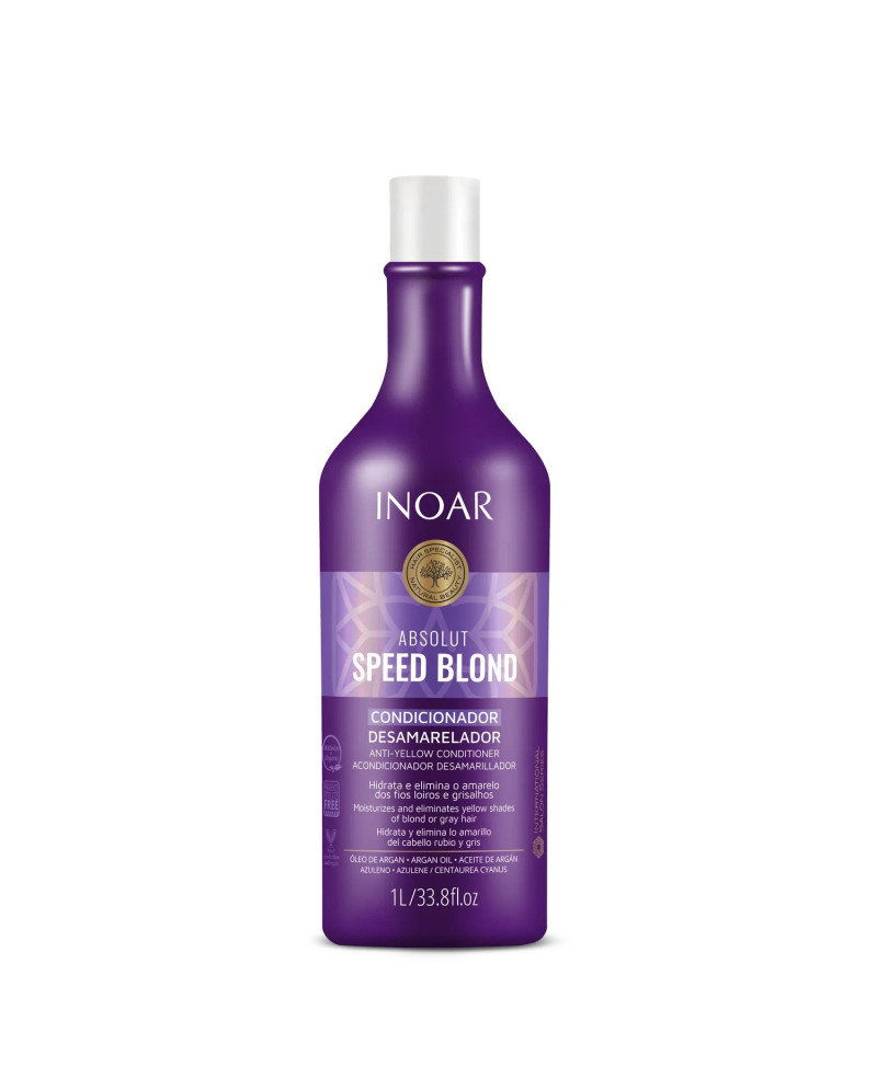 INOAR Speed Blond Conditioner - kondicionieris gaišiem matiem 1000 ml.