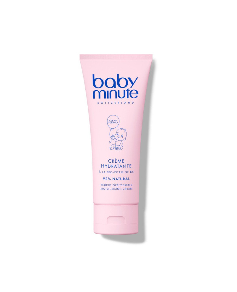 Baby minute mitrinošs sejas krēms ar pantenolu 75ml.