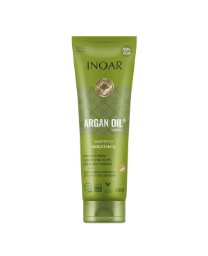 INOAR Argan Oil Shampoo - intensīvi mitrinošs šampūns ar Argana eļļu 240 ml