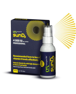 LYL Smidzināmais D3 Vitamīns 4000 IU