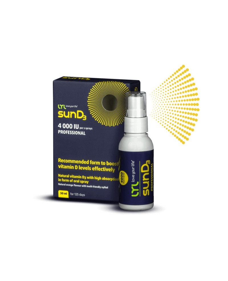 LYL Smidzināmais D3 Vitamīns 4000 IU