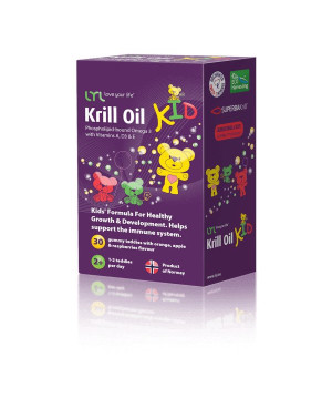 LYL Krill Oil Gumiņas ar Omega3 un Vitamīniem