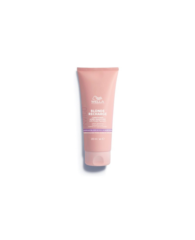 Wella Professionals INVIGO Blonde Recharge Color Refreshing Conditioner Aukstā toņa piešķirošs kondicionieris 200ml