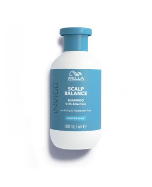 Wella Professionals Invigo Scalp Balance Soothing & Fragrance-Free Shampoo Nomierinošs šampūns jutīgai galvas ādai 300ml