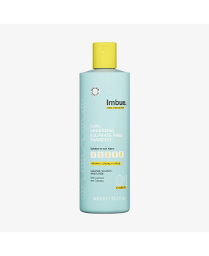 Imbue čokuro atbrīvojošs šampūns bez sulfātiem 400ml.