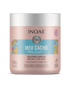 INOAR Meu Cacho Meu Crush Hair Jelly - cirtas veido žele 500 g