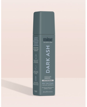 Mine tan Dark ash putas gaišai ādai 200ml.