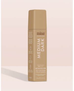 Mine tan Medium dark paštonējošās putas 200ml.