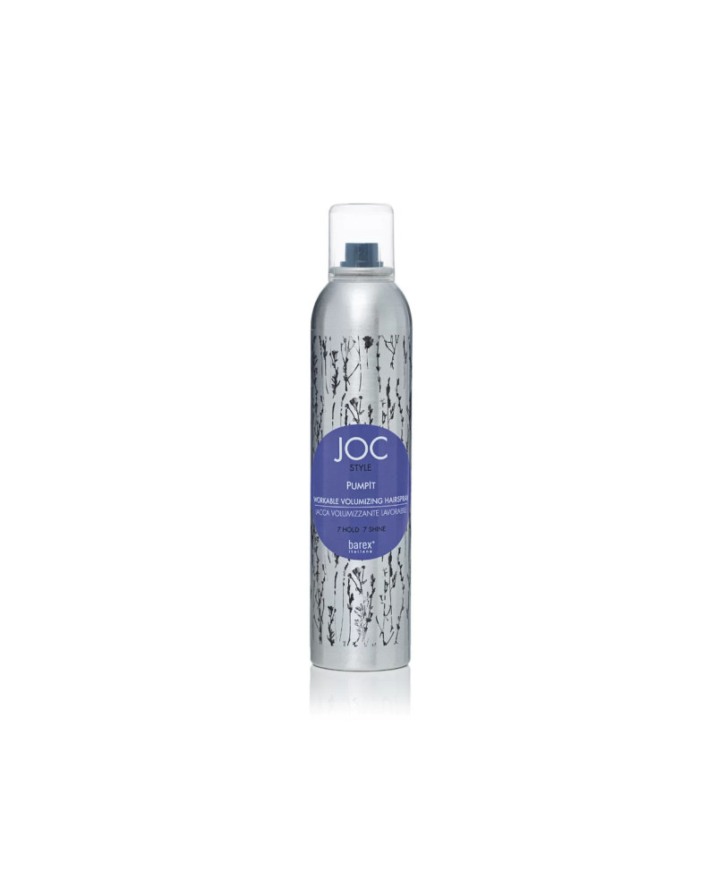 Barex Italiana Elastīgas fiksācijas apjomu piešķirošs laka PUMP IT/JOC STYLE 300 ml