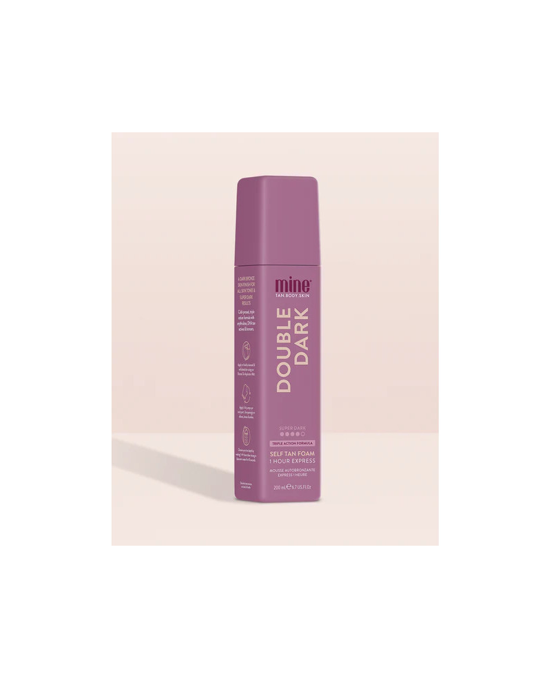 Mine tan Double dark pašiedējošais putas 200ml