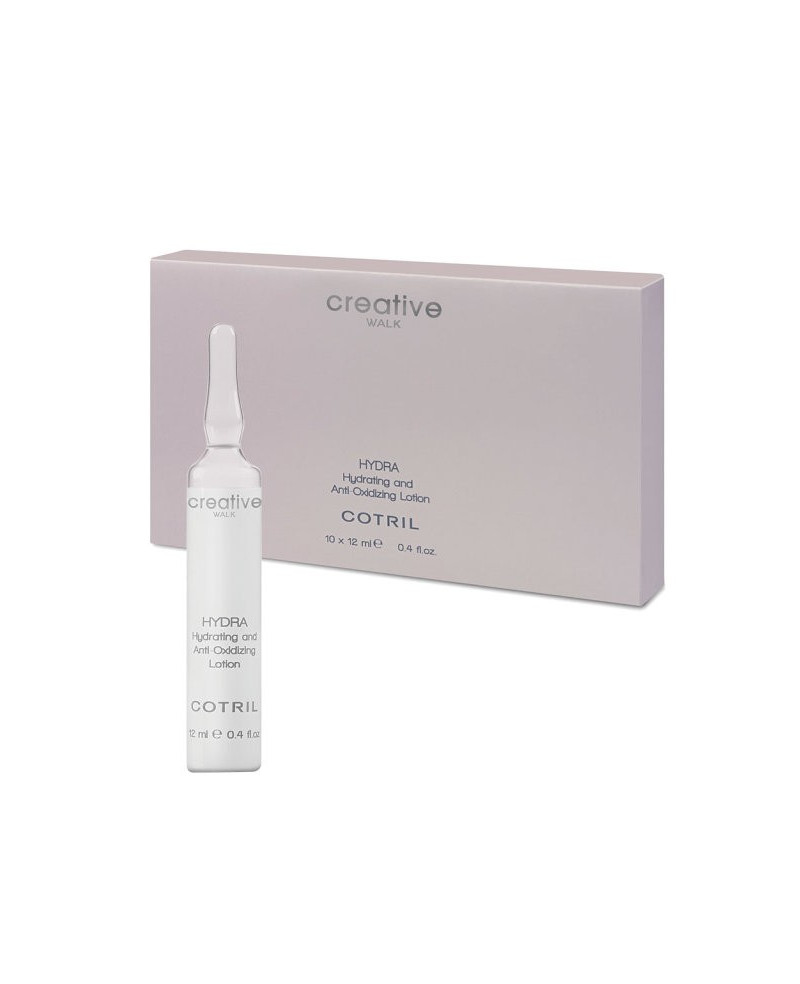 Cotril Mitrinošs antioksidants matu serums HYDRA, 10×12 ml.