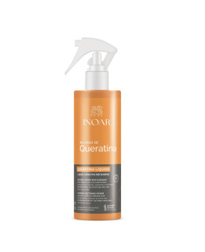 INOAR Queratina Liquid Keratin Recharge - šķidrais smidzināmais keratīns 200 ml.