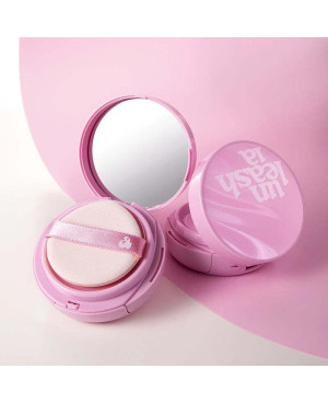 Unleashia Don't Touch Glass Pink Cushion SPF50+ grima pamats.
