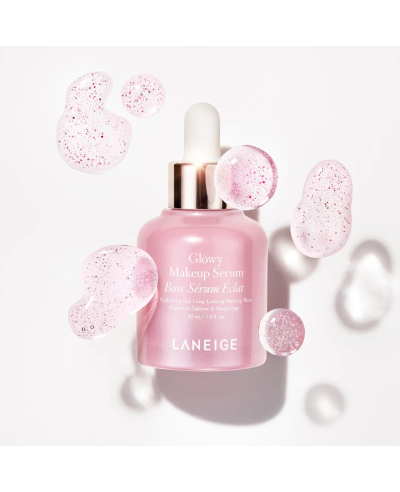 Laneige Glowy makeup serums, kas piešķir mirdzumu 30ml.