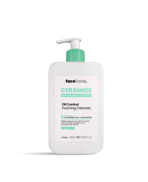 Face facts ceramide mazgāšanas līdzeklis taukainai un problemātiskai ādai 400ml.