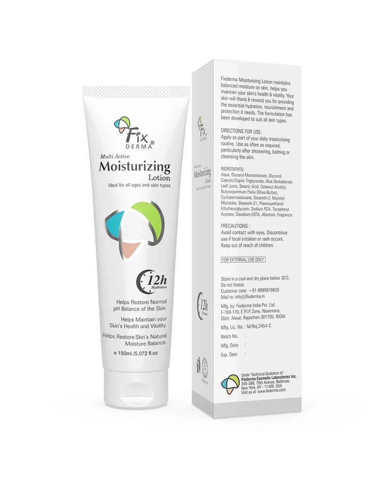 Fixderma multiactive multifunkcionālais mitrinošais losjons 150 ml