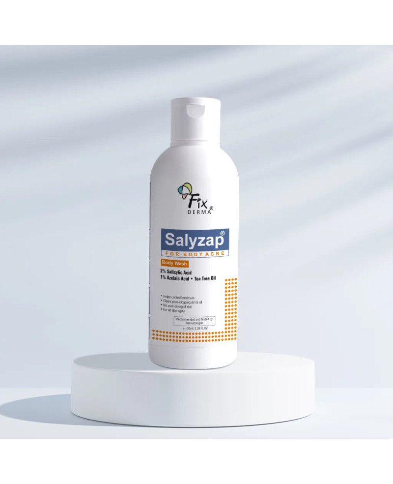 Fixderma Salyzap ķermeņa tīrītājs pret izsitumiem 200ml