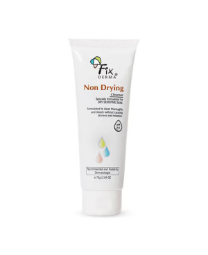 Fixderma "Non-drying" tīrīšanas līdzeklis ar pienskābi 60g