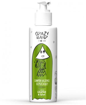 Crazy hair maigi tīrošais šampūns lime&kiwi 300ml