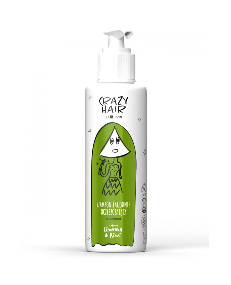 Crazy hair maigi tīrošais šampūns lime&kiwi 300ml