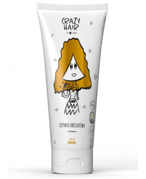 Crazy hair kondicionieris sausiem un porainiem matiem Banāns 250ml