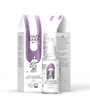 Crazy hair lavandu matu mikss vidējas un lielas porainības matiem 100ml