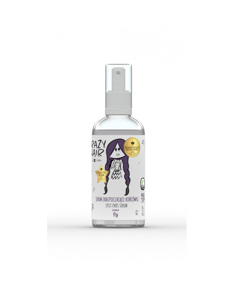 Crazy hair sašķeltu matu galiņu eļļa "Fig" 50ml