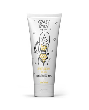 Crazy body mirdzuma piešķirošais ķermeņa sufle "Pina Colada" 250ml