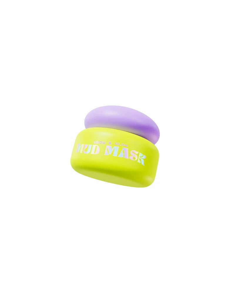Glow hub nomierinoša un mirdzumu piešķiroša māla maska 40g
