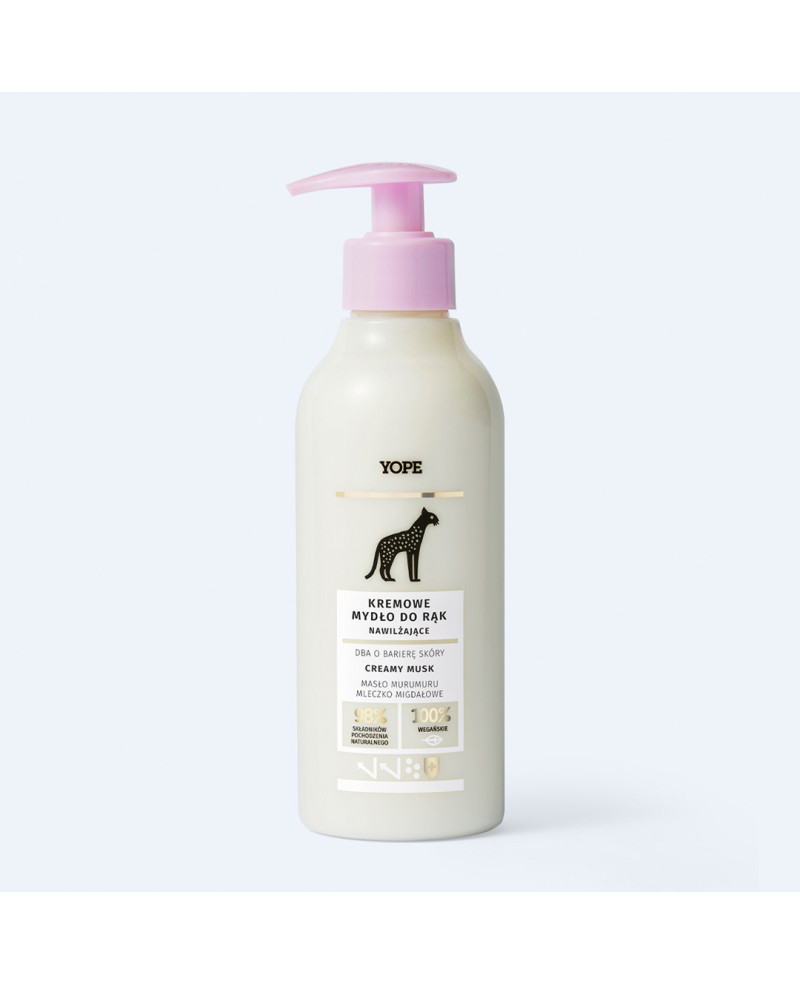 YOPE Krēmveida mitrinošs roku ziepes, 300 ml.