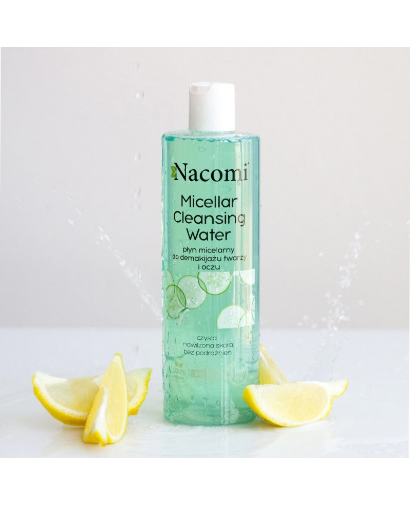Nacomi soothing nomierinošs micelārais ūdens 400ml.