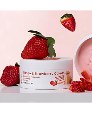 Nacomi mitrinošs ķermeņa sviests mango & zemeņu colada 100ml.