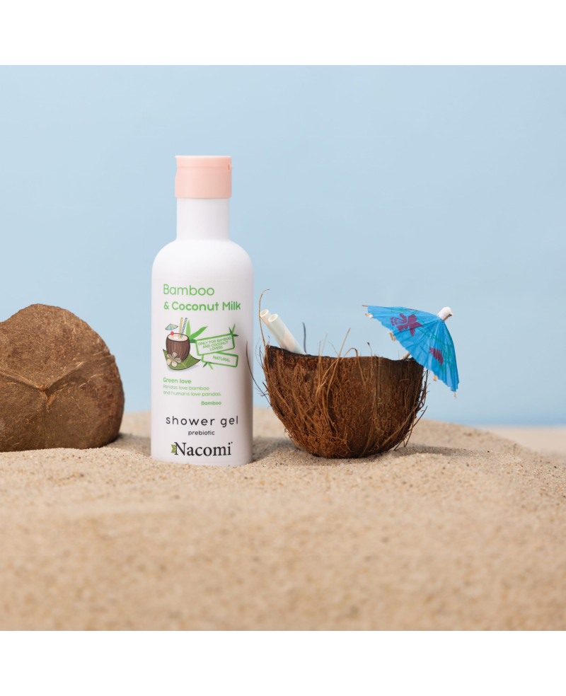 Nacomi dušas žele “Bamboo&coconut milk” 300ml.