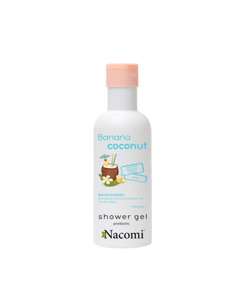 Nacomi dušas žele “banana&coconut” 300ml.