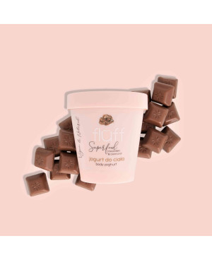 Fluff ķermeņa jogurts “piena šokolāde” 180ml.