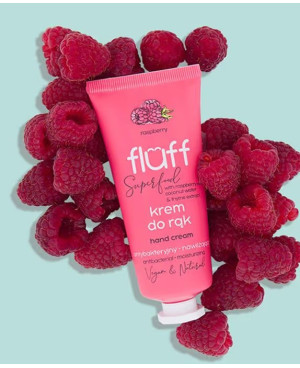 Fluff antibakteriālais roku krēms “avenes” 50ml.