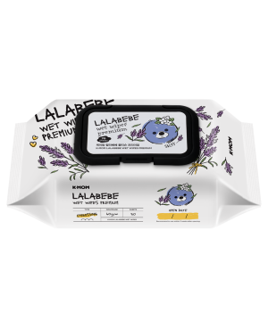 K-MOM Lalabebe organiskās mitrās salvetes PREMIUM (70 gab.)