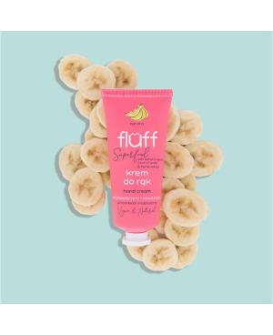 Fluff antibakteriālais roku krēms “banāns” 50ml.