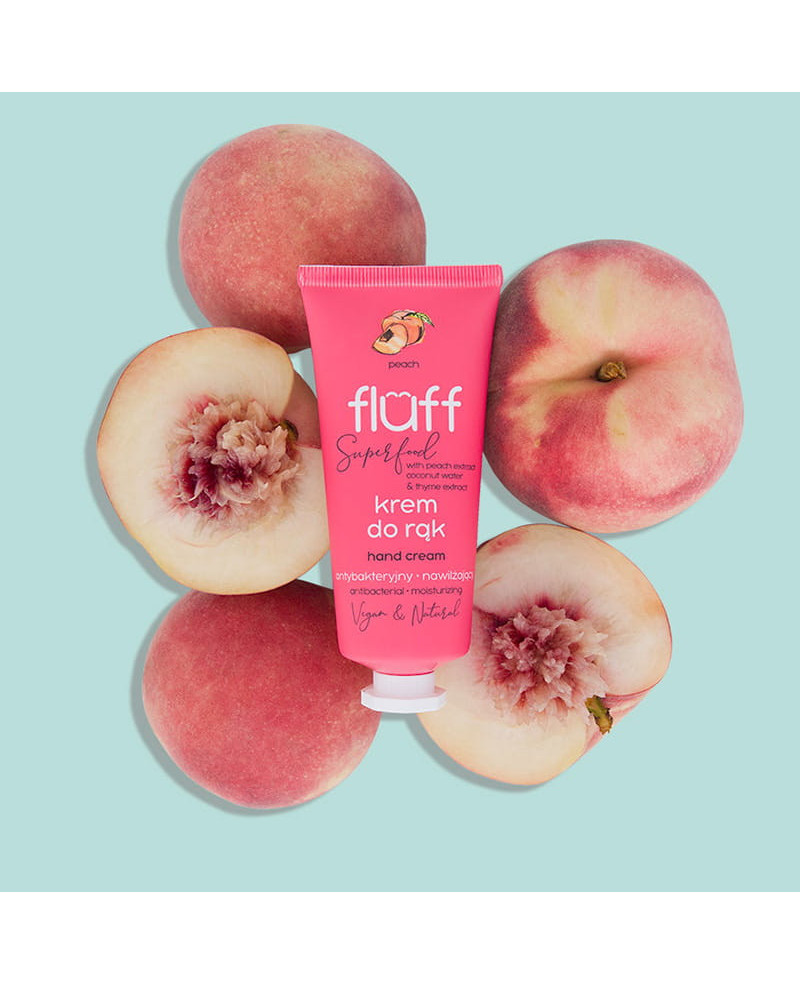Fluff antibakteriāls roku krēms “Peach” 50ml.