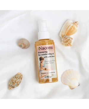 Nacomi mirdzošs iedeguma veicinātājs 150 ml.