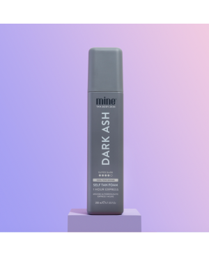 Mine tan Dark ash putas gaišai ādai 200ml.