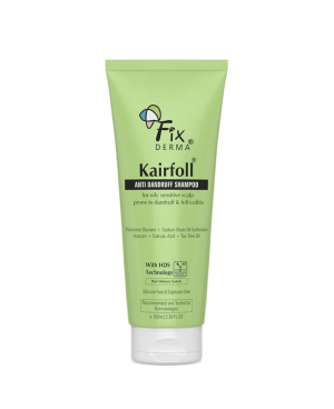 Fixderma kairfoll šampūns zvīņainai un taukainai galvas ādai 100ml.