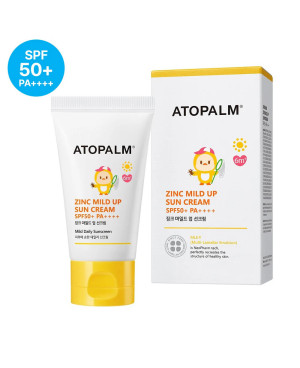 Atopalm Zinc Mild Up saules aizsargkrēms bērniem (SPF50+) 65g